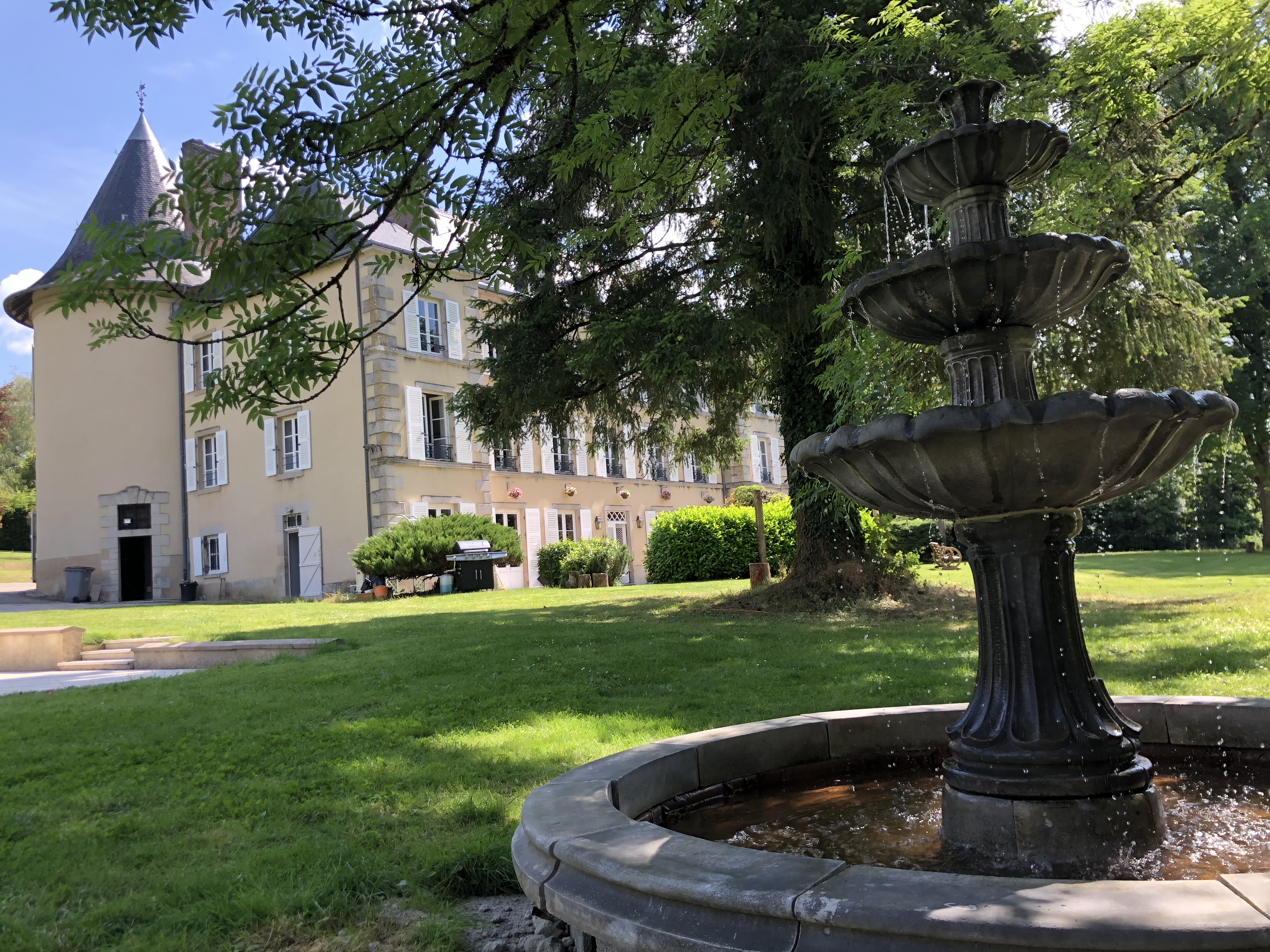 Chateau La Briance Fountain